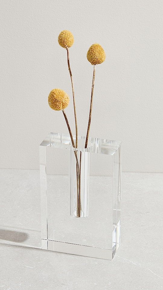 Crystal Glass Bud Vase | Shopbop