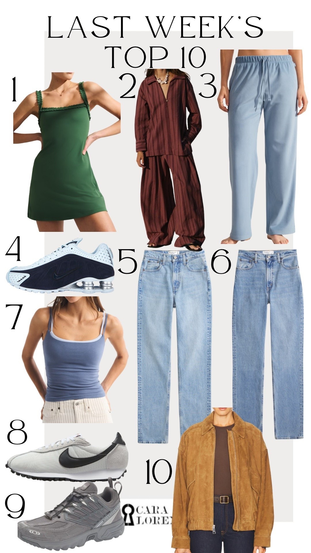 Last week’s best sellers!

#LTKFindsUnder100 #LTKootd #LTKSaleAlert