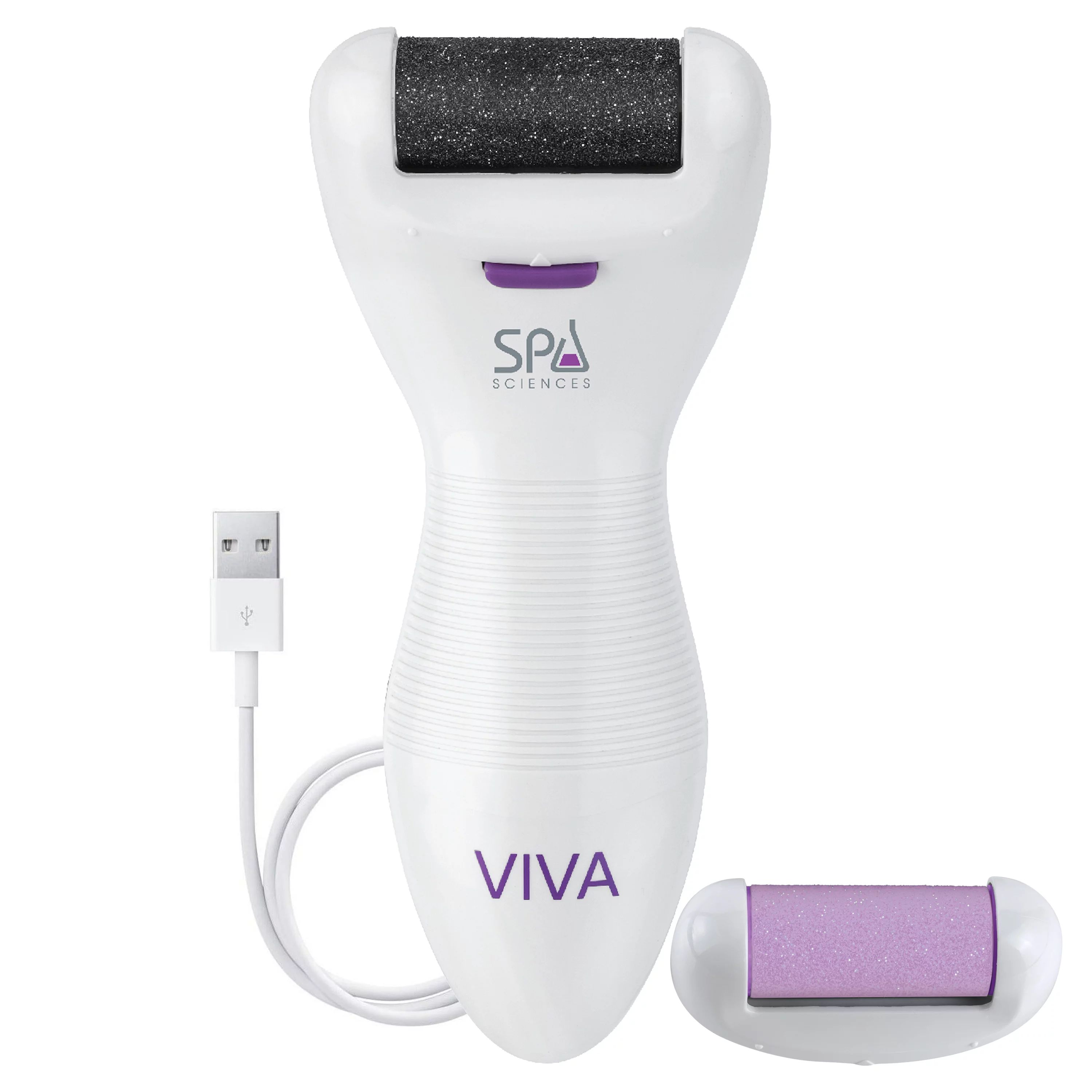 ($29 Value!) Spa Sciences VIVA Professional Electronic Foot Smoothing/Polishing Device | Walmart (US)