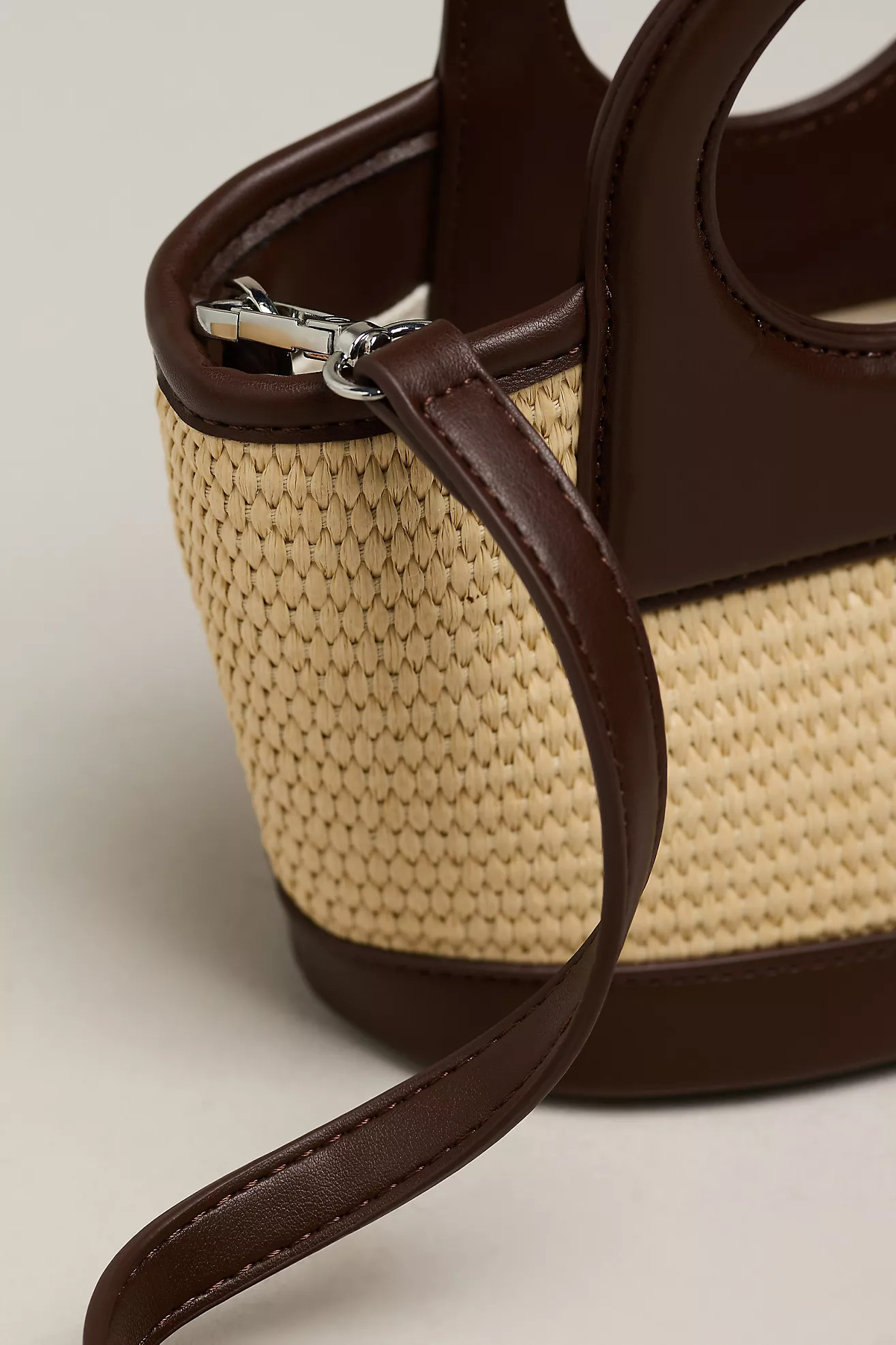 Melie Bianco Carson Raffia Handbag | Anthropologie (US)