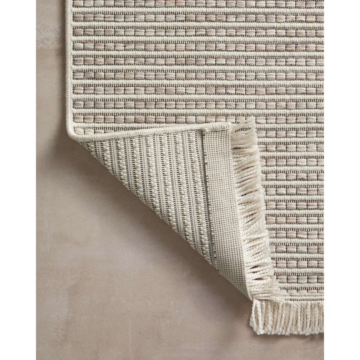 Amber Lewis x Loloi Malibu Ivory / Dove Indoor / Outdoor Area Rug & Reviews | Wayfair | Wayfair North America