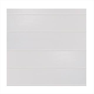 7/32 in. x 48 in. x 96 in. White Nickel Gap Shiplap Panel-266835 - The Home Depot | The Home Depot