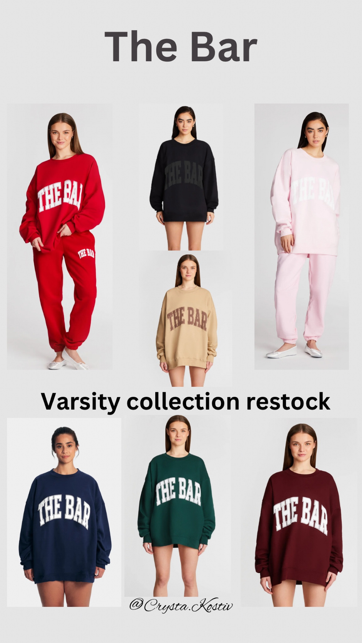 Varsity collection restock!!! They sell out fast so grab yours now!

#LTKGiftGuide #LTKFindsUnder100 #LTKTravel