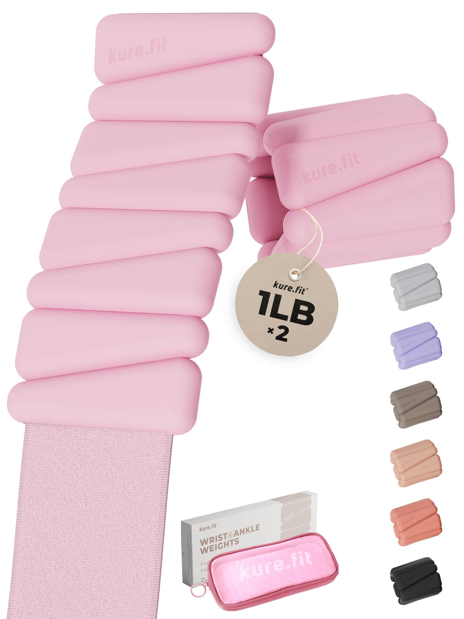 Pilates Weight | Wrist & Ankle Weights for Women | Weighted Bangles | 1LB/ 2LB Each (Set of 2) | Amazon (US)