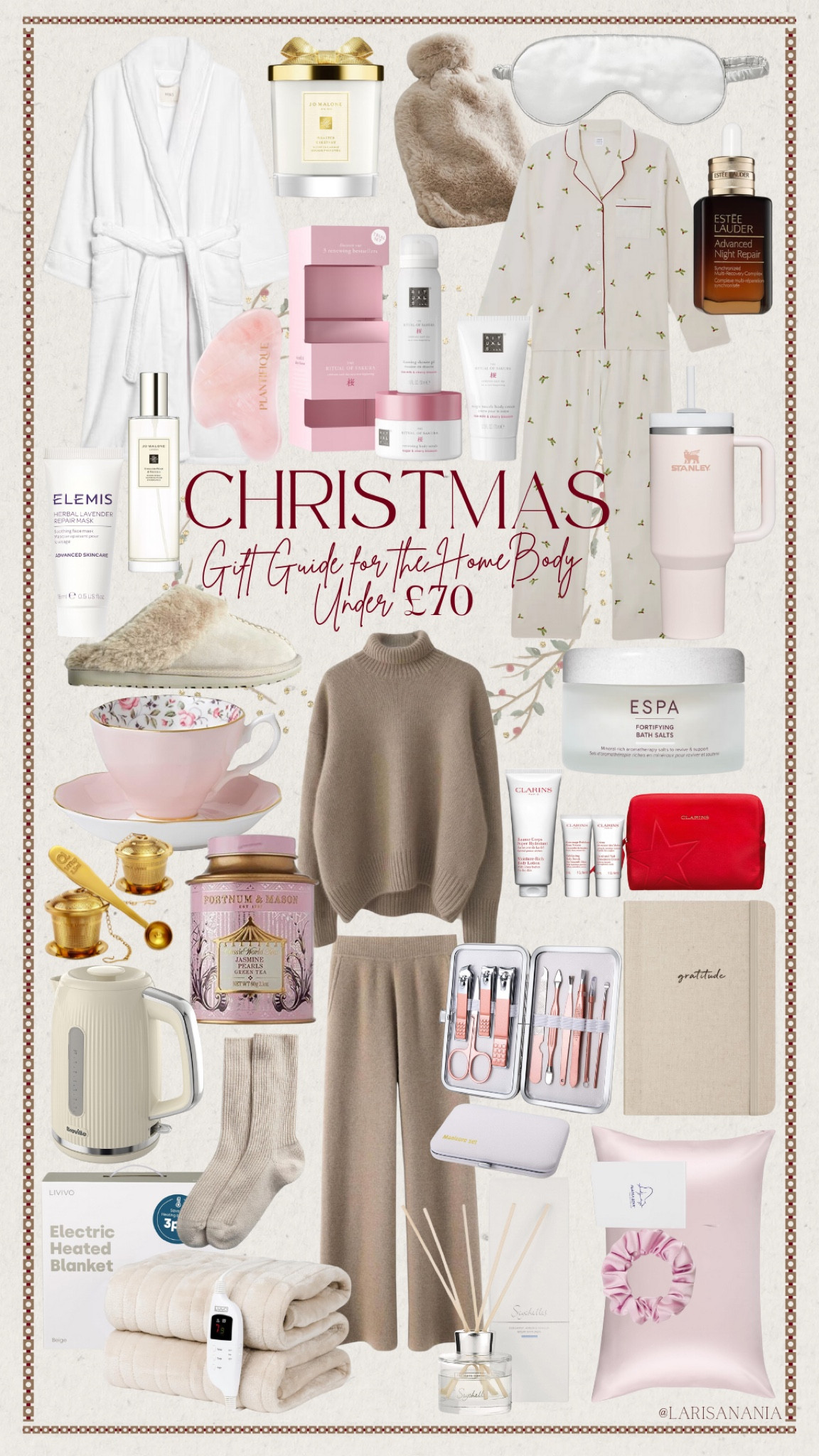 Christmas gift guide for the homebody gals. ♥️ Here’s a round of of my favourite items. Some items are under £70, the majority are under £50.

#LTKgiftguide #LTKsale #LTKCyberWeek