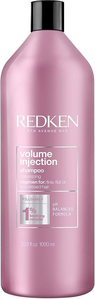 Redken Volume Injection Shampoo | Lightweight Volume Shampoo For Fine Hair | Adds Volume, Lift, a... | Amazon (US)