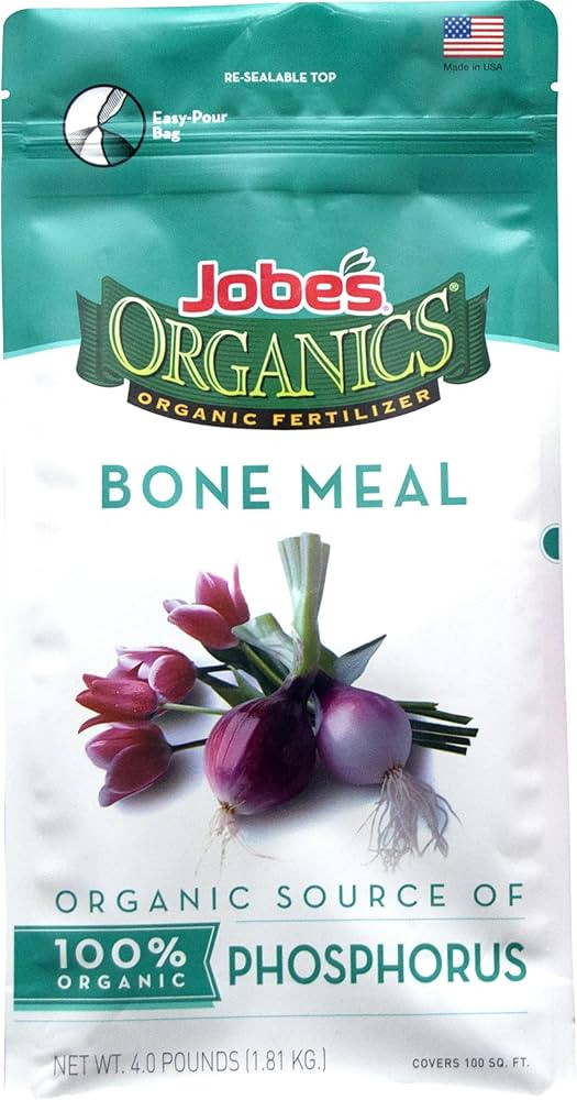 Jobe's Organics Granular Bone Meal Fertilizer, Strong Root Development for Bulbs, Tomatoes, Roses... | Amazon (US)