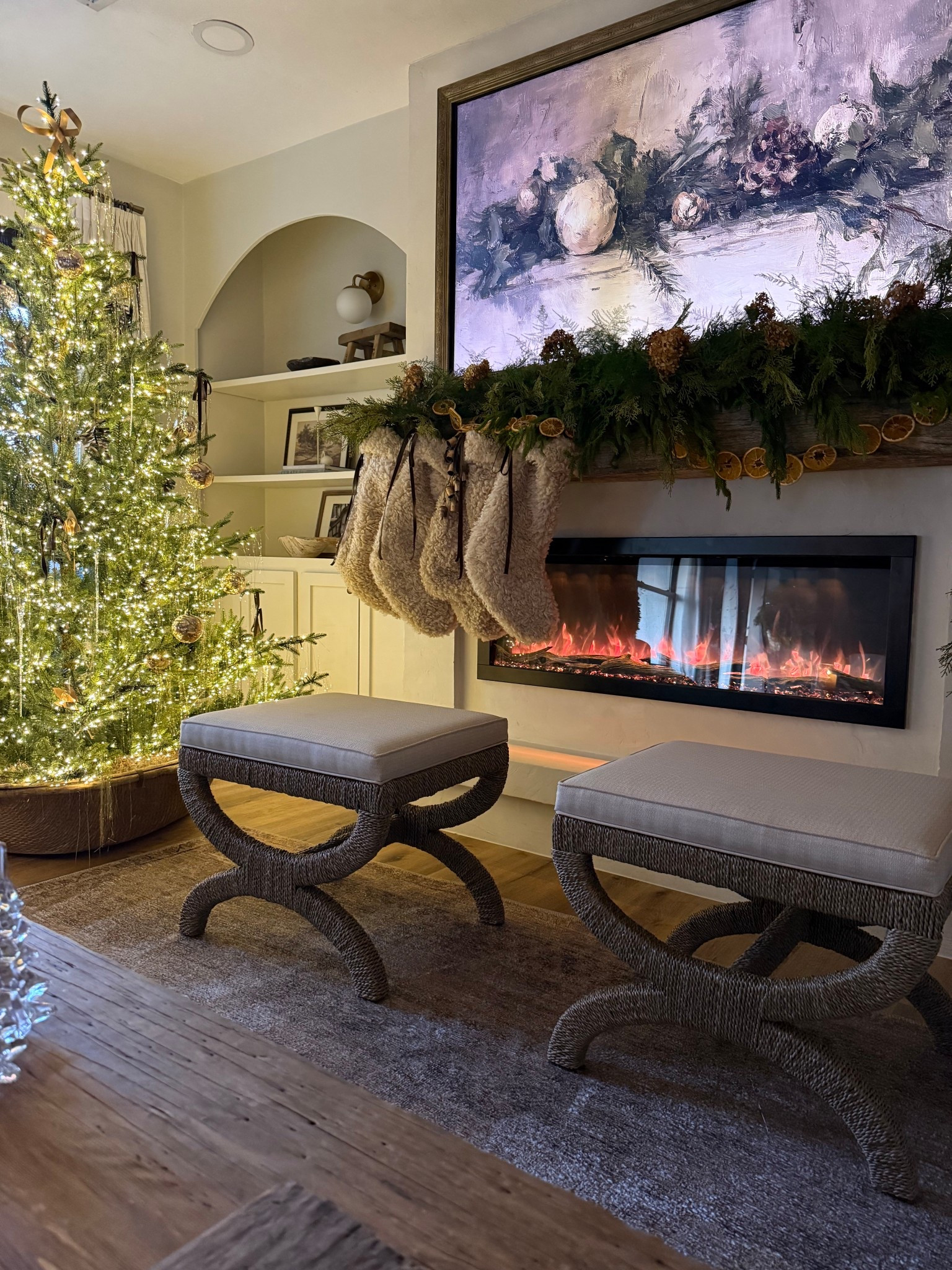 Sharing my new ottomans from @wayfair. They add extra seating while also looking beautiful! #wayfair #wayfairpartner #ad

#LTKSeasonal #LTKHoliday #LTKHome