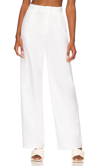 Sydney Pant in White | Revolve Clothing (Global)