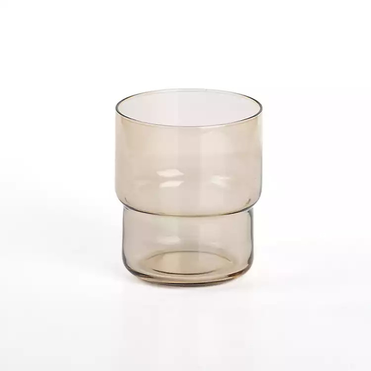 Wheat Angle Stackable Short Tumbler | Kirkland's Home