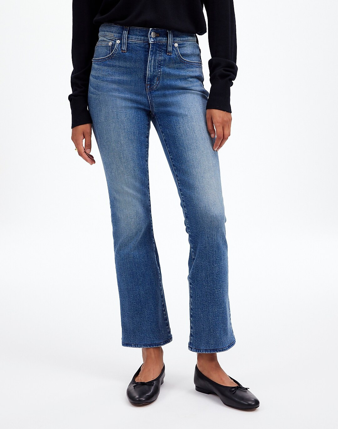 Kick Out Crop Jeans in Oneida Wash | Madewell