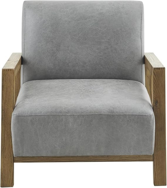 INK+IVY Easton Modern Accent Chairs for Living Room with Solid Wood Frame Armrest and Legs Reclai... | Amazon (US)