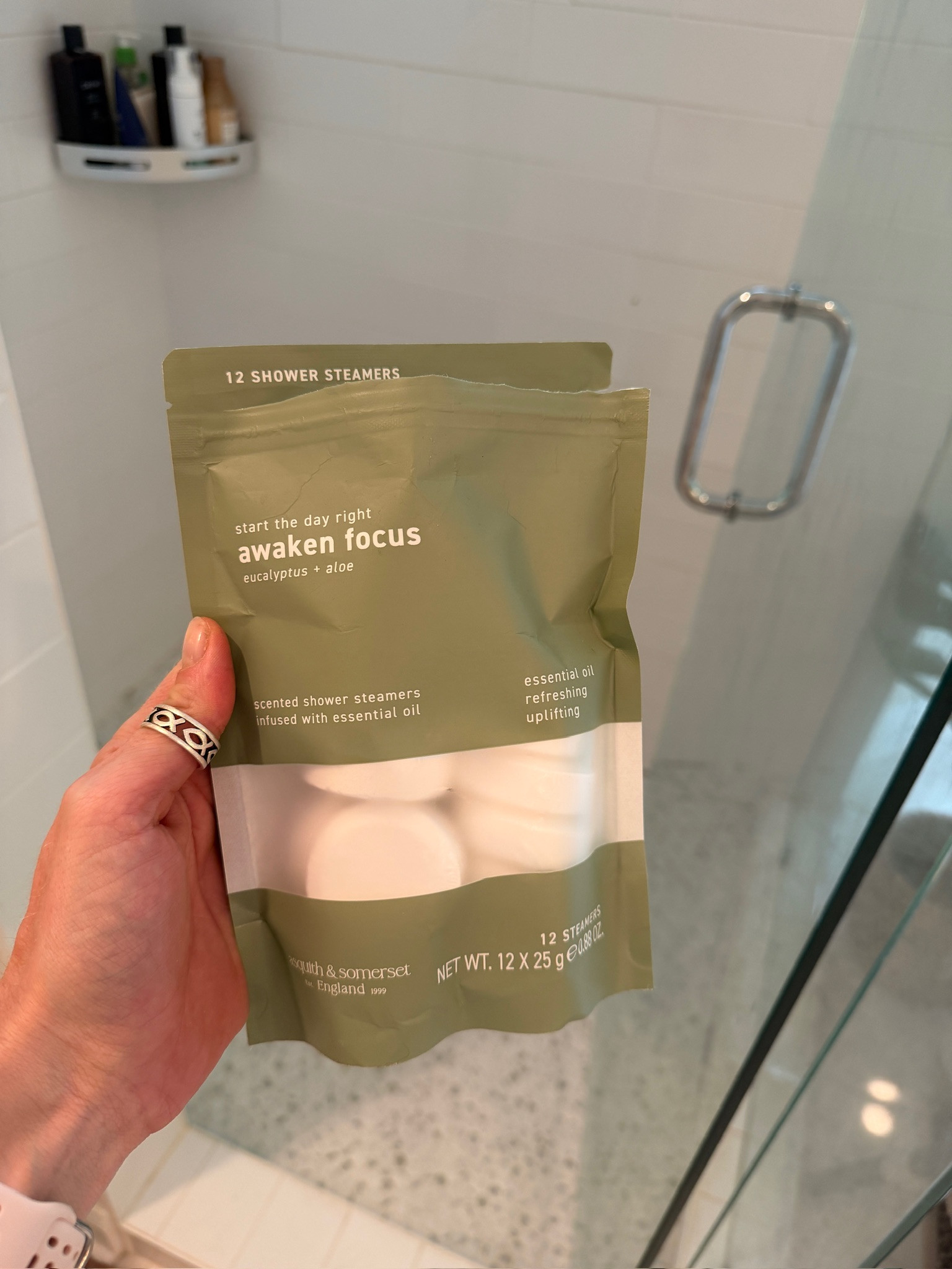 A little recovery moment 🤍

These shower steamers are so good after a workout — the eucalyptus helps me feel refreshed and a little more recovered before starting the day 🙌

Linked similar options💚



Athlete, active, olympian, recovery, eucalyptus, fitness, morning routine, wake up, missy_franklin, missyfranklinjohnson 

 #LTKmorningroutine #LTKselfcare #LTKActive