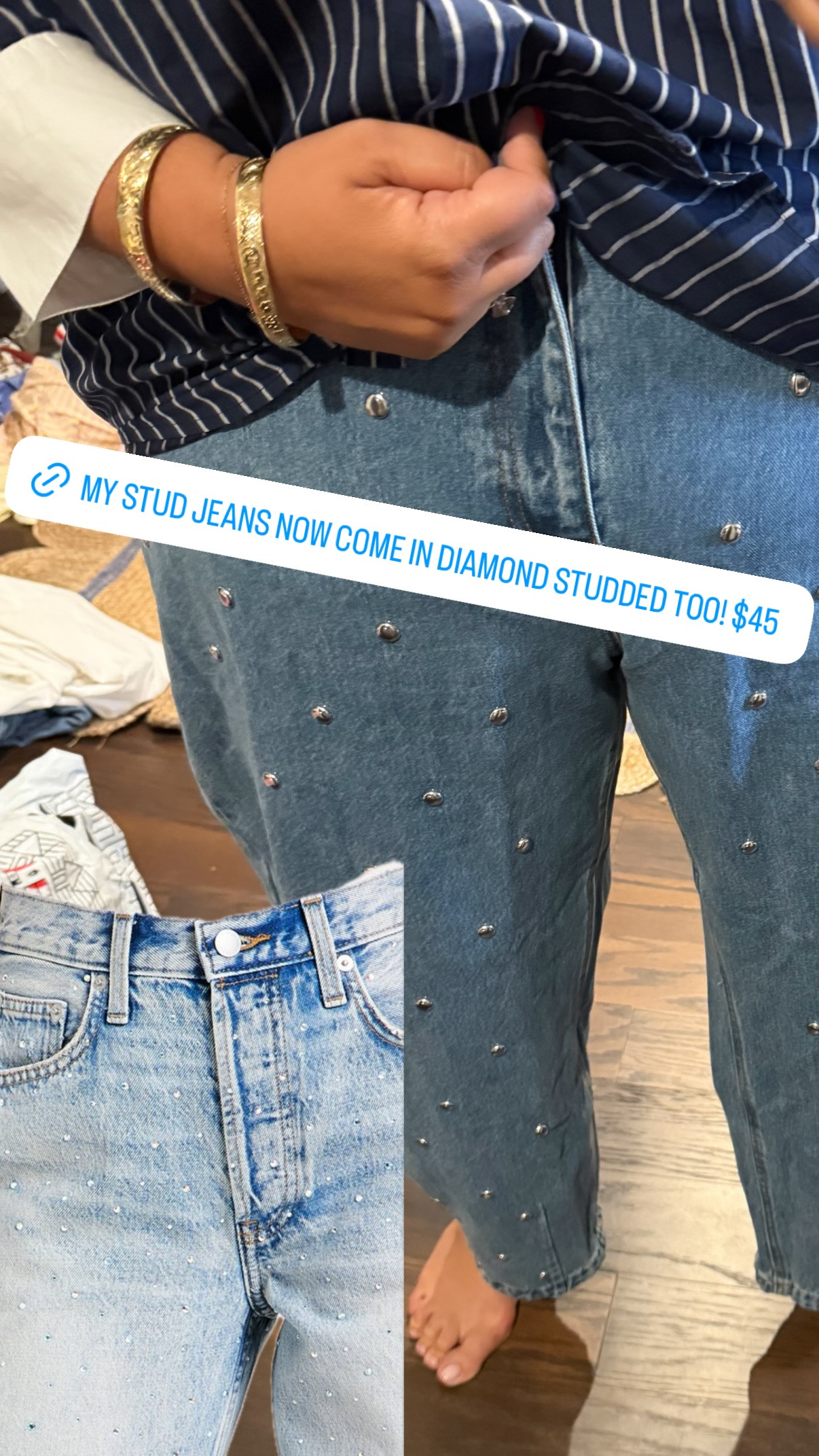 My stud jeans now come in diamond studded too!

#LTKFindsUnder100 #LTKStyleTip #LTKSeasonal