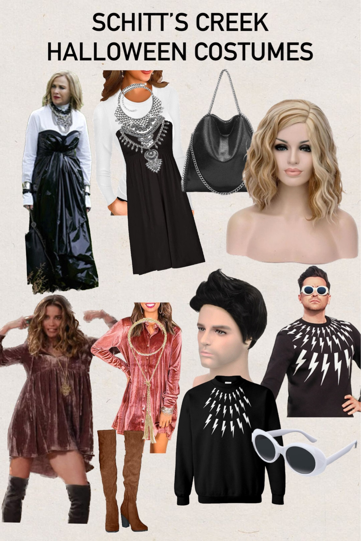 Schitt’s Creek Costume
Moira Rose Costume
Alexis Rose Costume
David Rose Costume
Family costume
Halloween costumes

#LTKHalloween #LTKfindsunder50 #LTKfamily