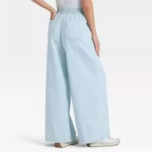 NWT Universal Thread Lightwash High-Rise Drawstring Wide Leg Relaxed Fit Pants | Poshmark