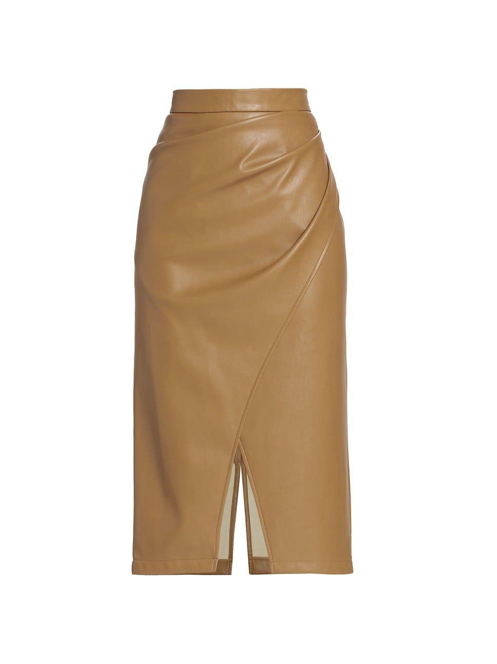 Vegan Leather Wrap Skirt | Saks Fifth Avenue