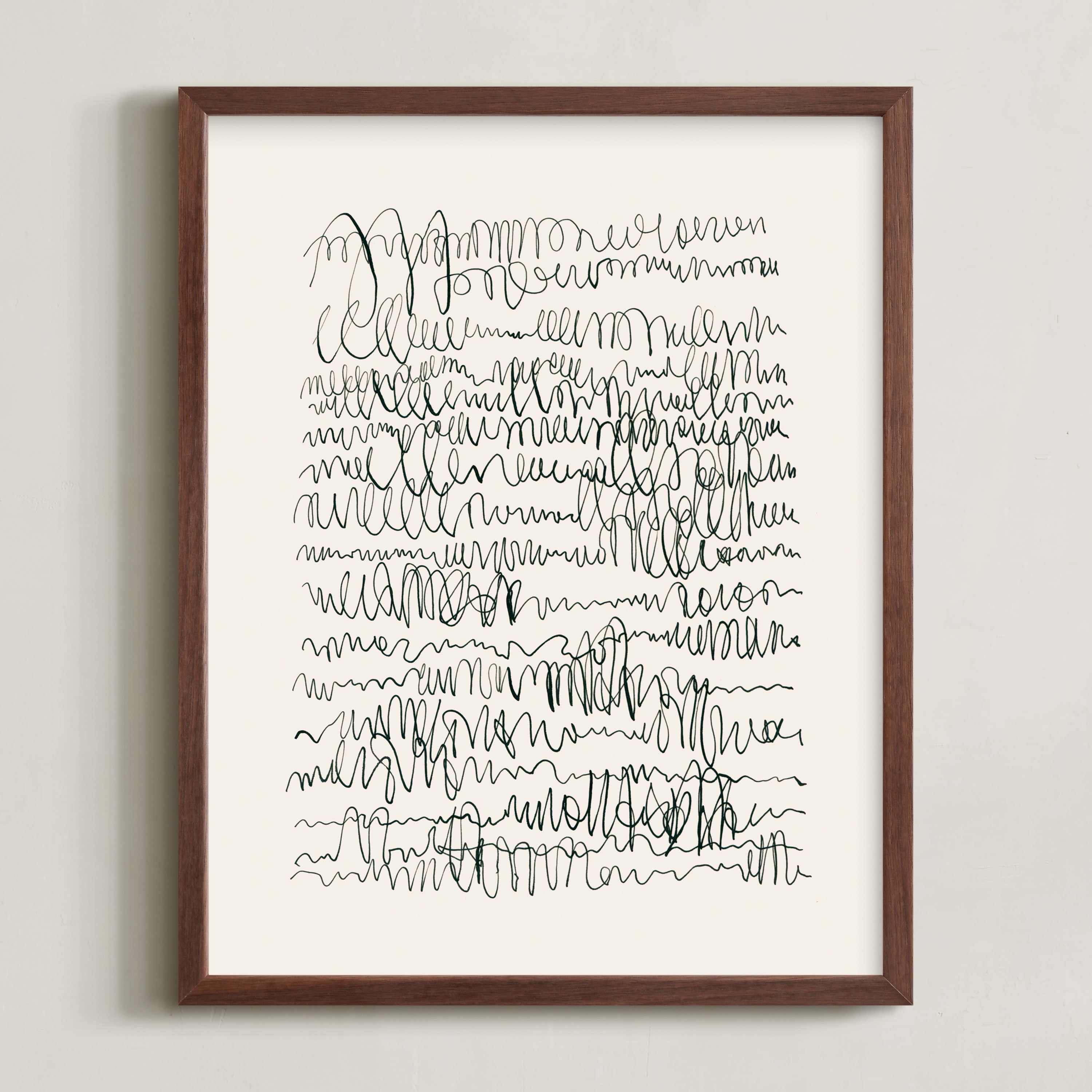 "Nature, you and me N.4 I" - Drawing Limited Edition Art Print by Catilustre. | Minted