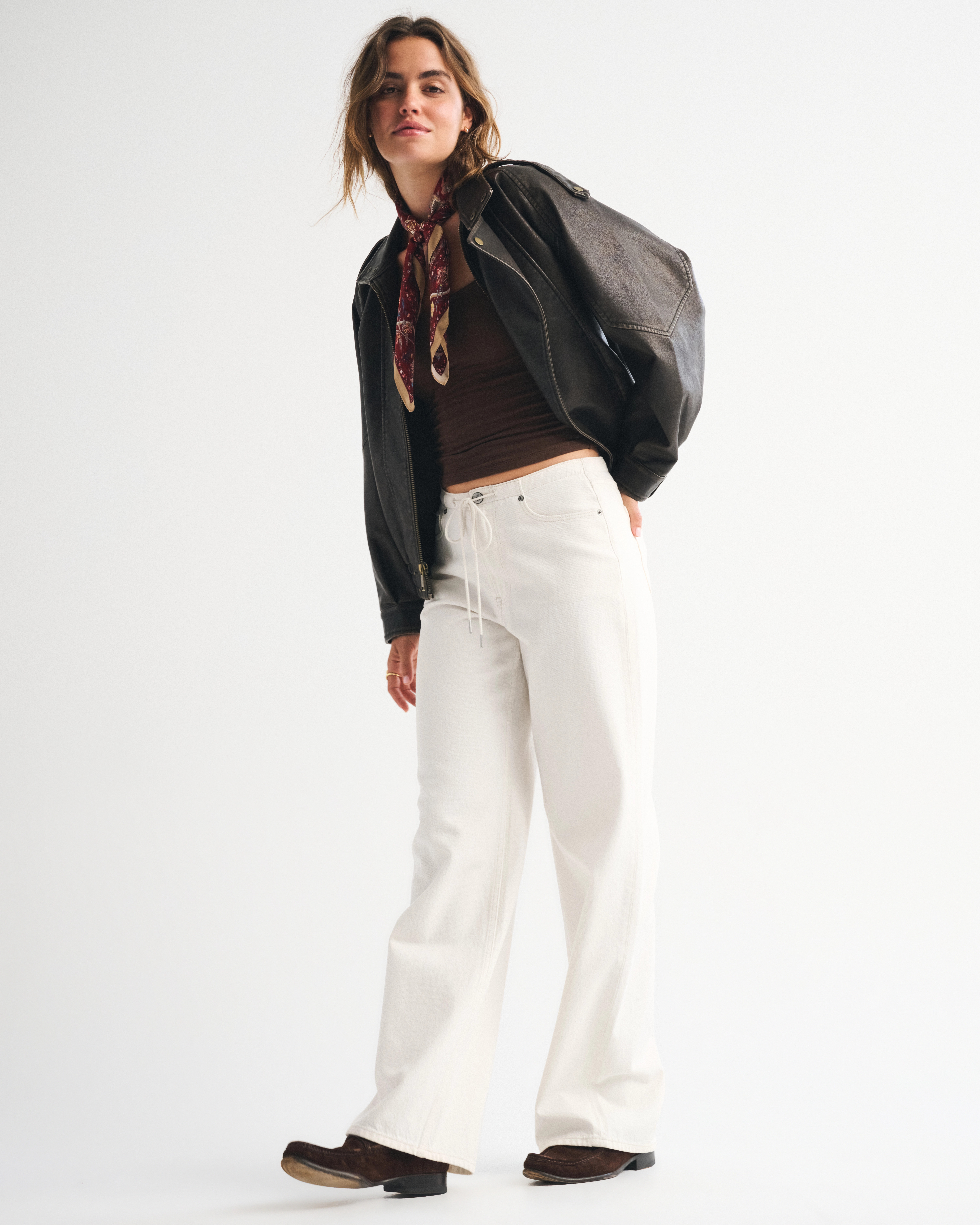 Low Rise Ultra Loose Jean | Abercrombie & Fitch (US)