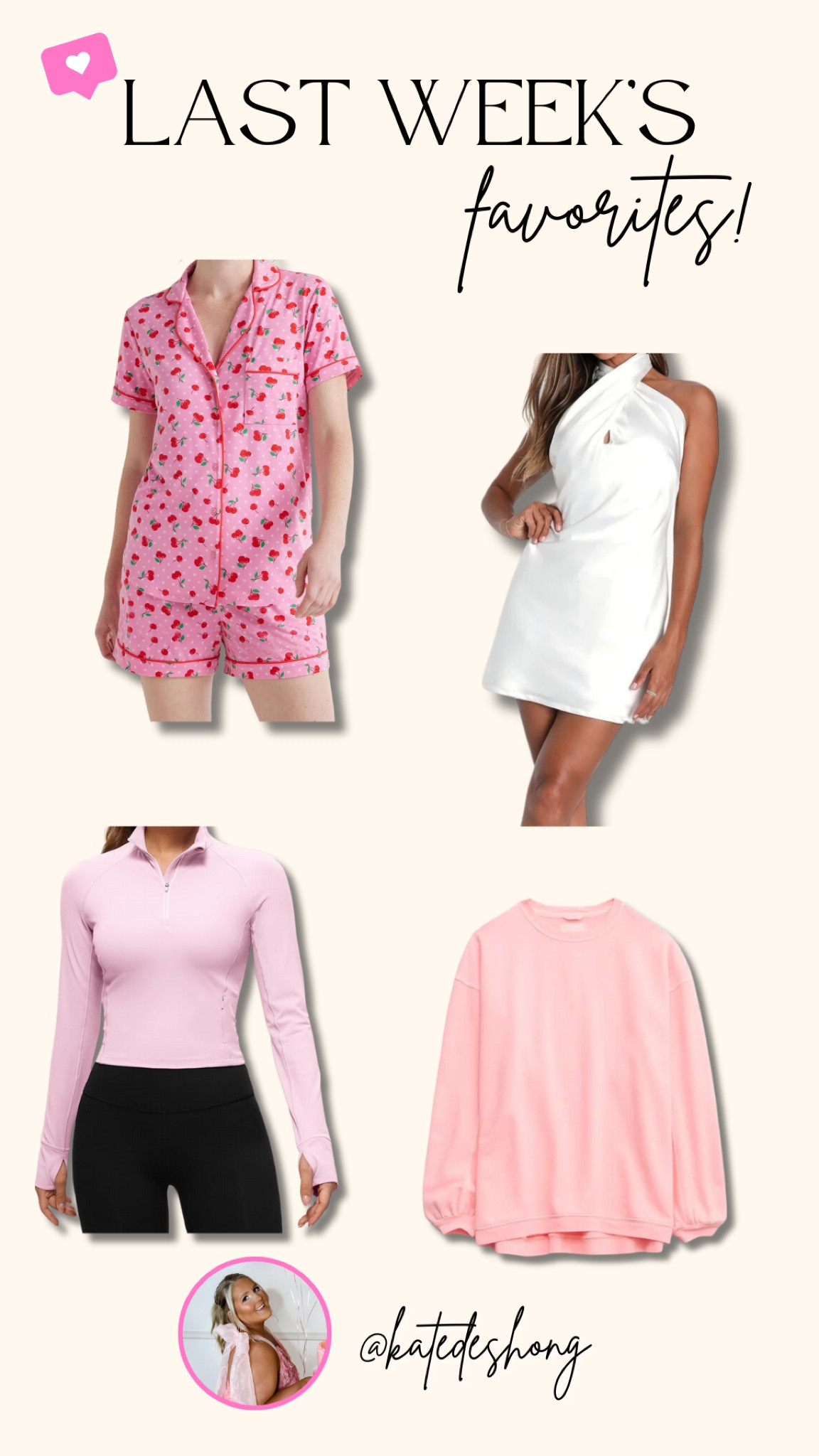 Last weeks favorites , bestsellers , most purchased , most loved by you pajamas , lululemon dupe , bridal dress

#LTKfindsunder100 #LTKMostLoved #LTKstyletip