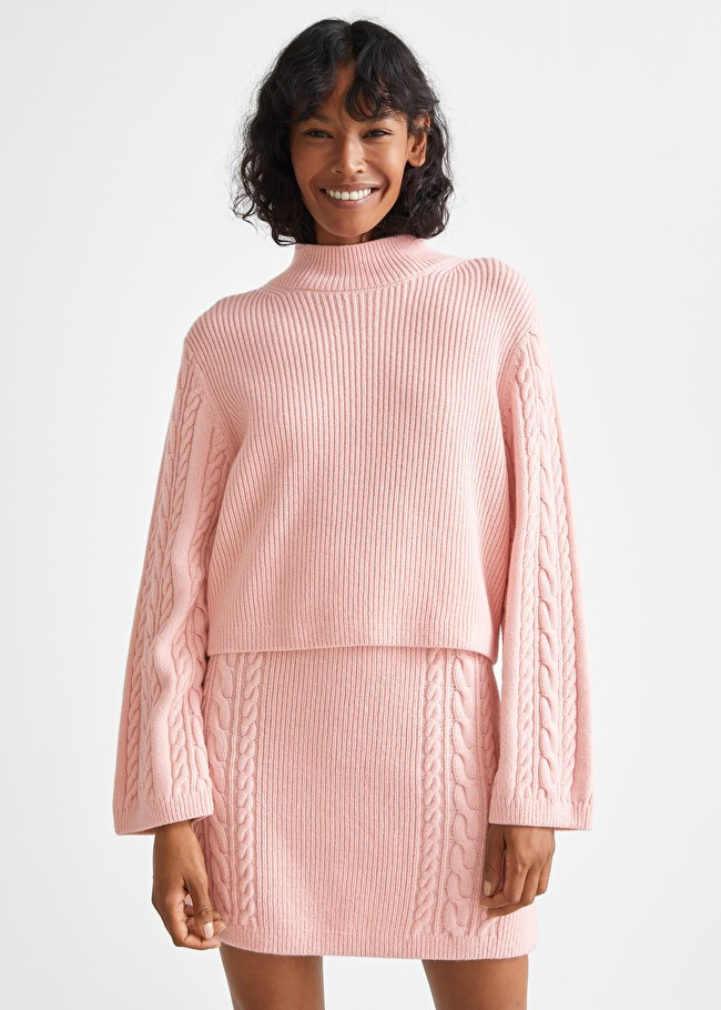 Cable Knit Mini Skirt | & Other Stories (EU + UK)