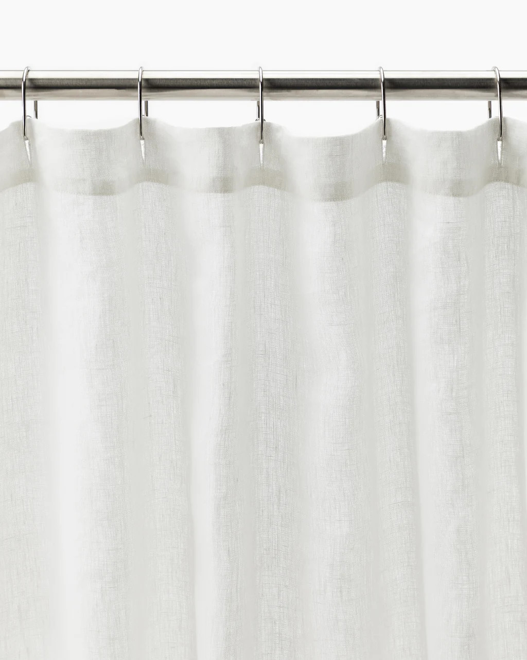 Crocheted Linen Shower Curtain | McGee & Co.