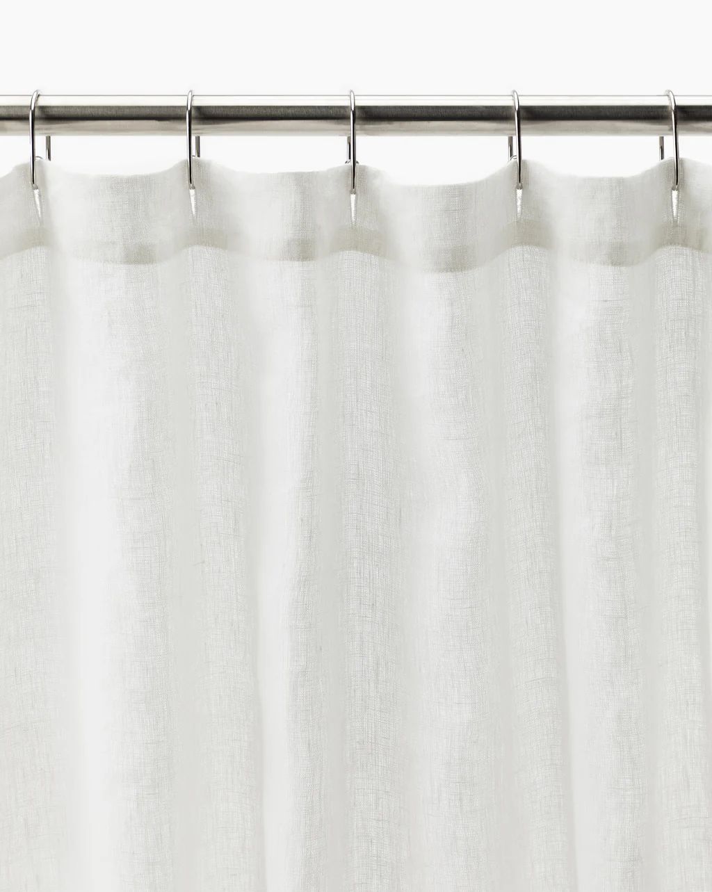 Crocheted Linen Shower Curtain | McGee & Co.