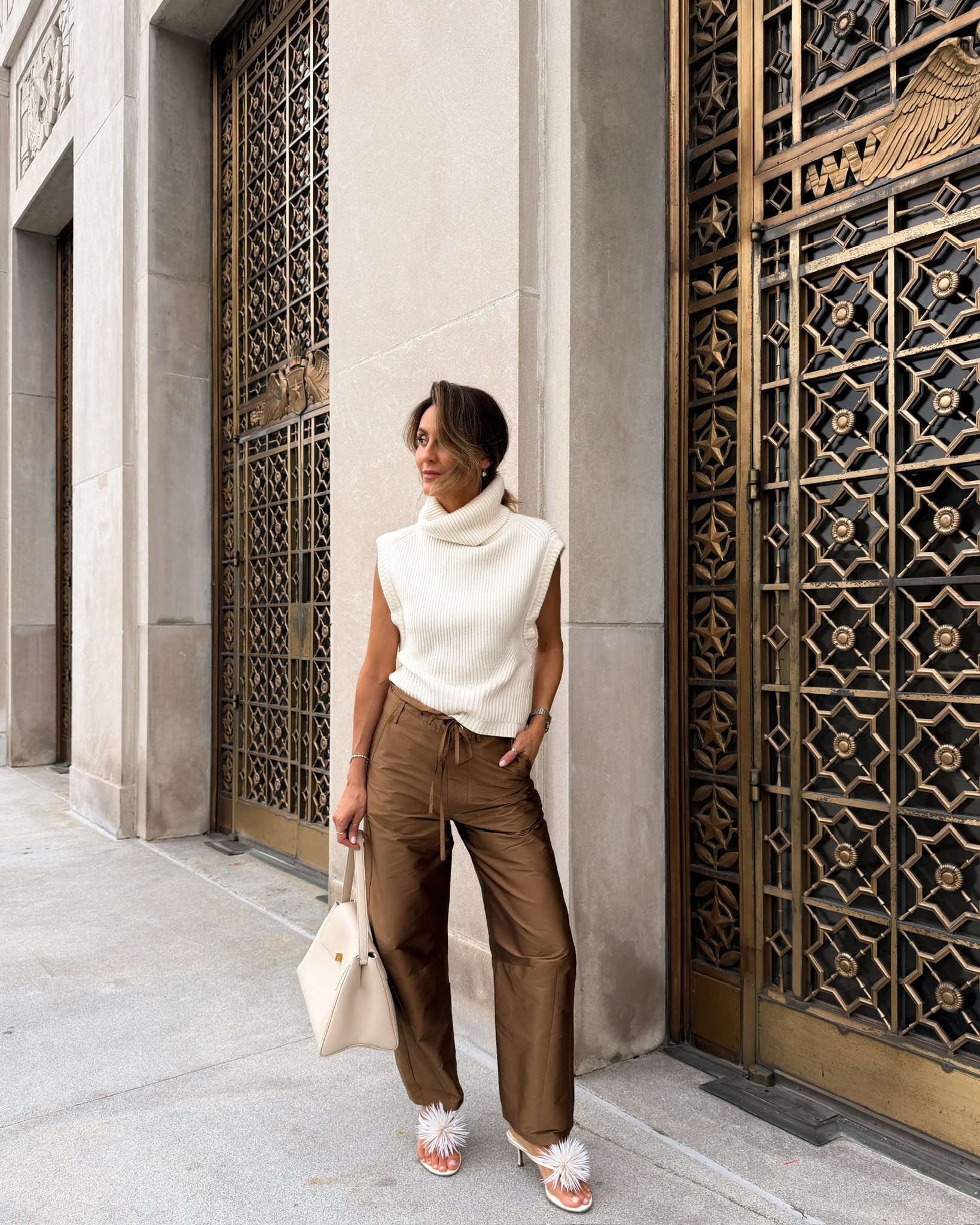 Super simple transitional look I’m loving with the taffeta pants! These shoes are so delicate and pretty, giving Carrie Bradshaw Manolos for less!

#LTKootd #LTKSeasonal #LTKOver40
