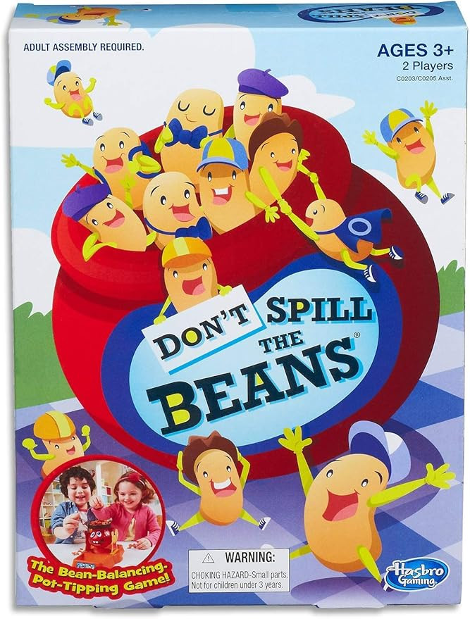 Hasbro Gaming Don't Spill The Beans Game,Brown/a | Amazon (US)