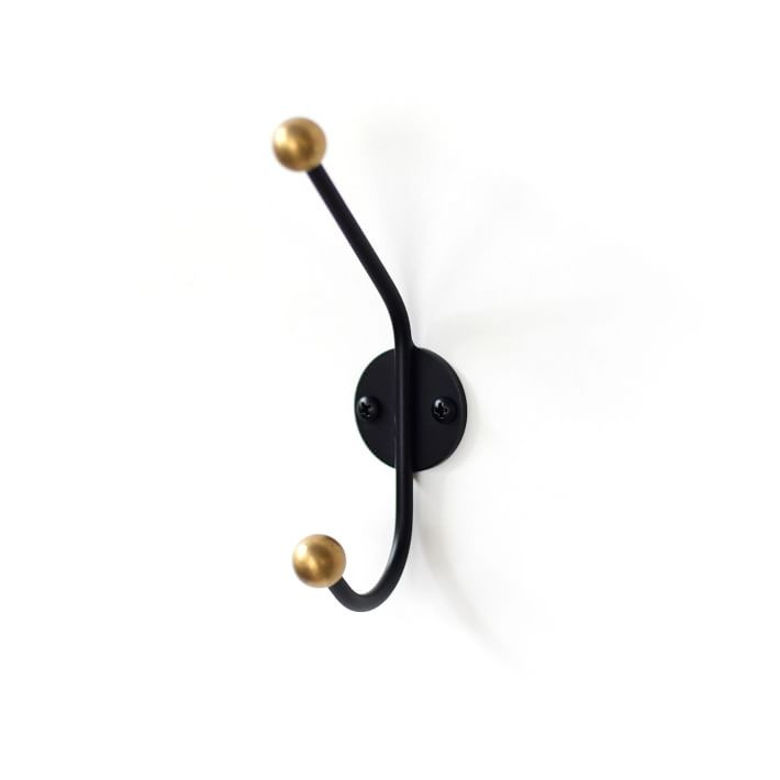 Drop Metal Mid-Century Wall Hook | West Elm (US)
