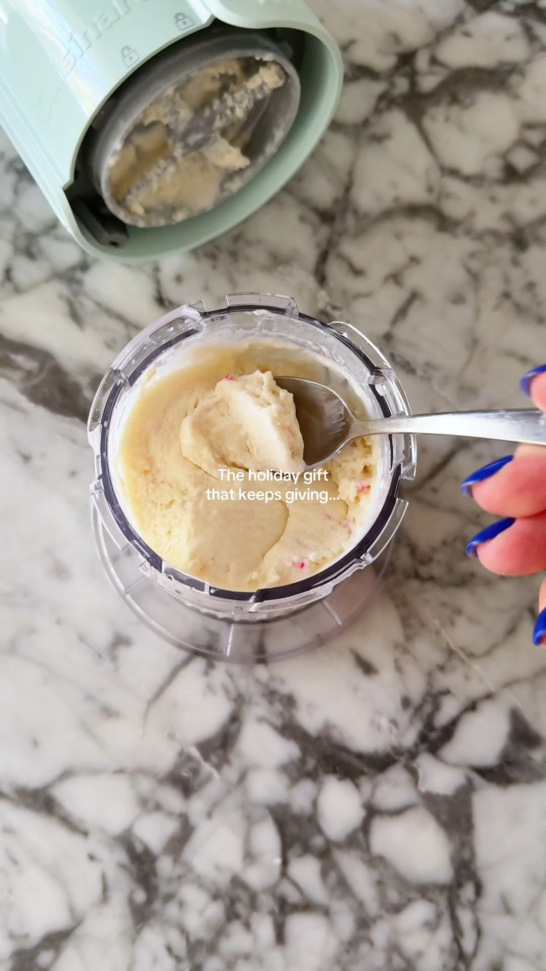 This Cuisinart FastFreeze makes instant ice cream at home 🍨✨ My kids are obsessed and it’s the easiest dessert ever — just freeze, press and serve! 


#momhack #cuisinart #icecreammaker #frozentreatmaker #kitchengadgets #momfinds #dessertideas #easyrecipesforkids #kitchenmusthave #tiktokmademebuyit #giftideas #holidaygiftguide #momhacks #quickdesserts

#LTKHome #LTKHoliday #LTKGiftGuide