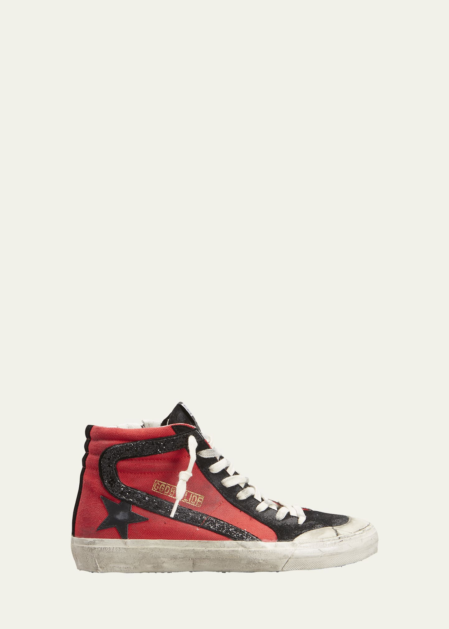 Golden Goose Slide Canvas High-Top Sneakers | Bergdorf Goodman