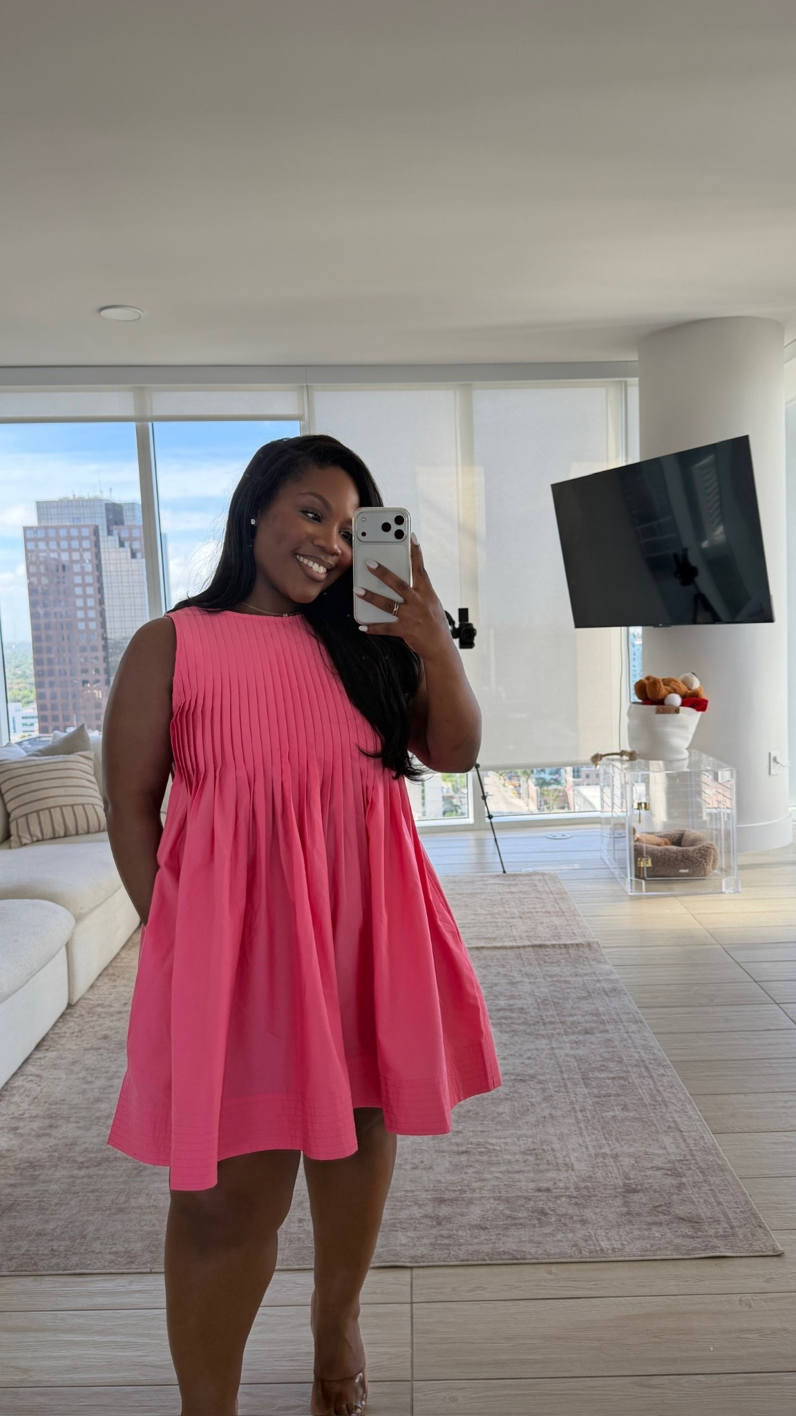 Pleated spring dress from Walmart! 💕

Size: M 

Walmart finds, Walmart fashion, spring dresses, spring outfits, affordable dress, mini dress, Emmy Petit 

#LTKSeasonal #LTKPetite #LTKMidsize