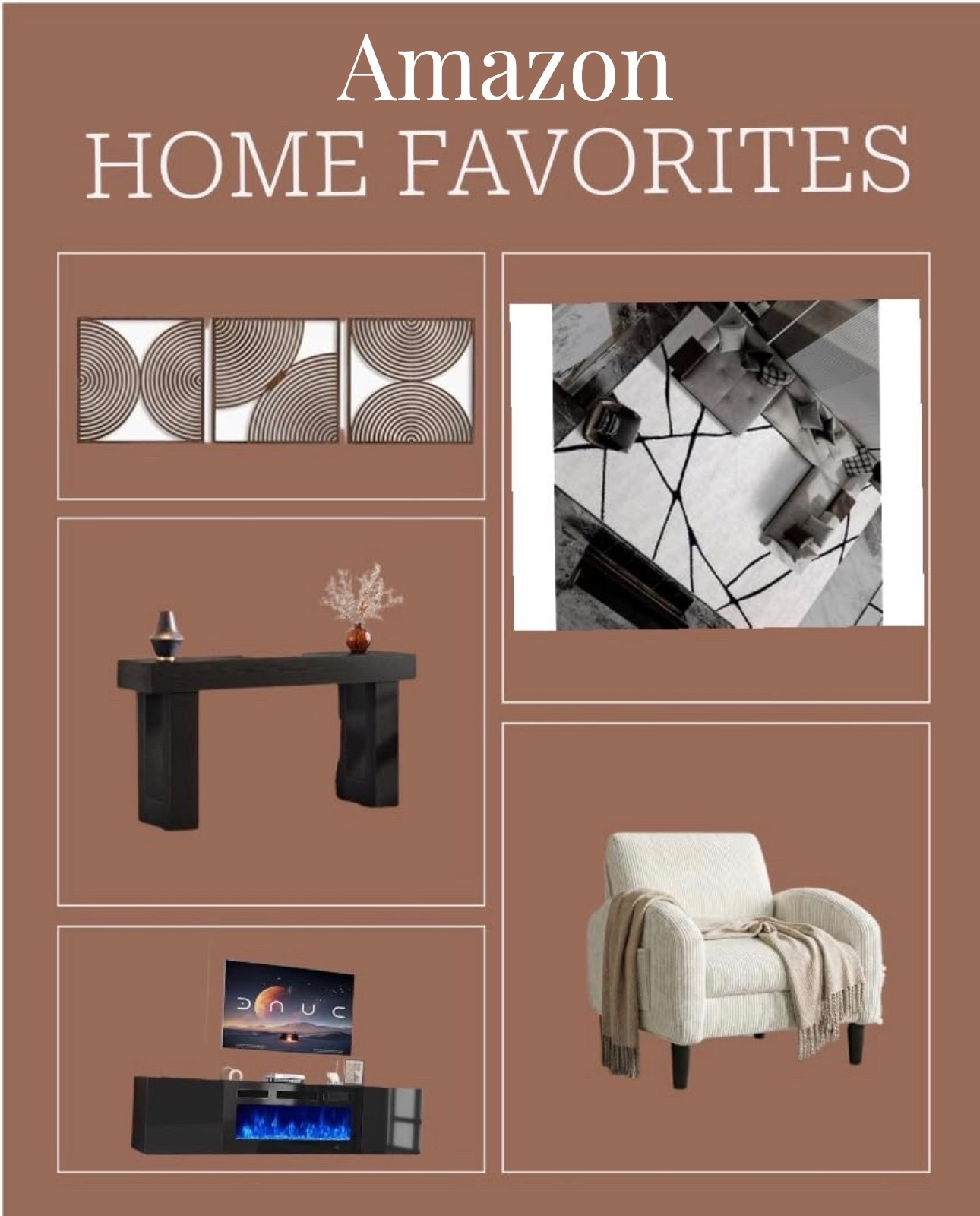 If you’re building a space that feels calm, cozy, and put together… start here 🤎
These Amazon finds have been on repeat in my home—and they just work.

#ElevatedLiving #AmazonHomeFinds #HomeEssentials #InteriorVibes #HomeDecor

#LTKHome #LTKMothersDay #LTKOver40