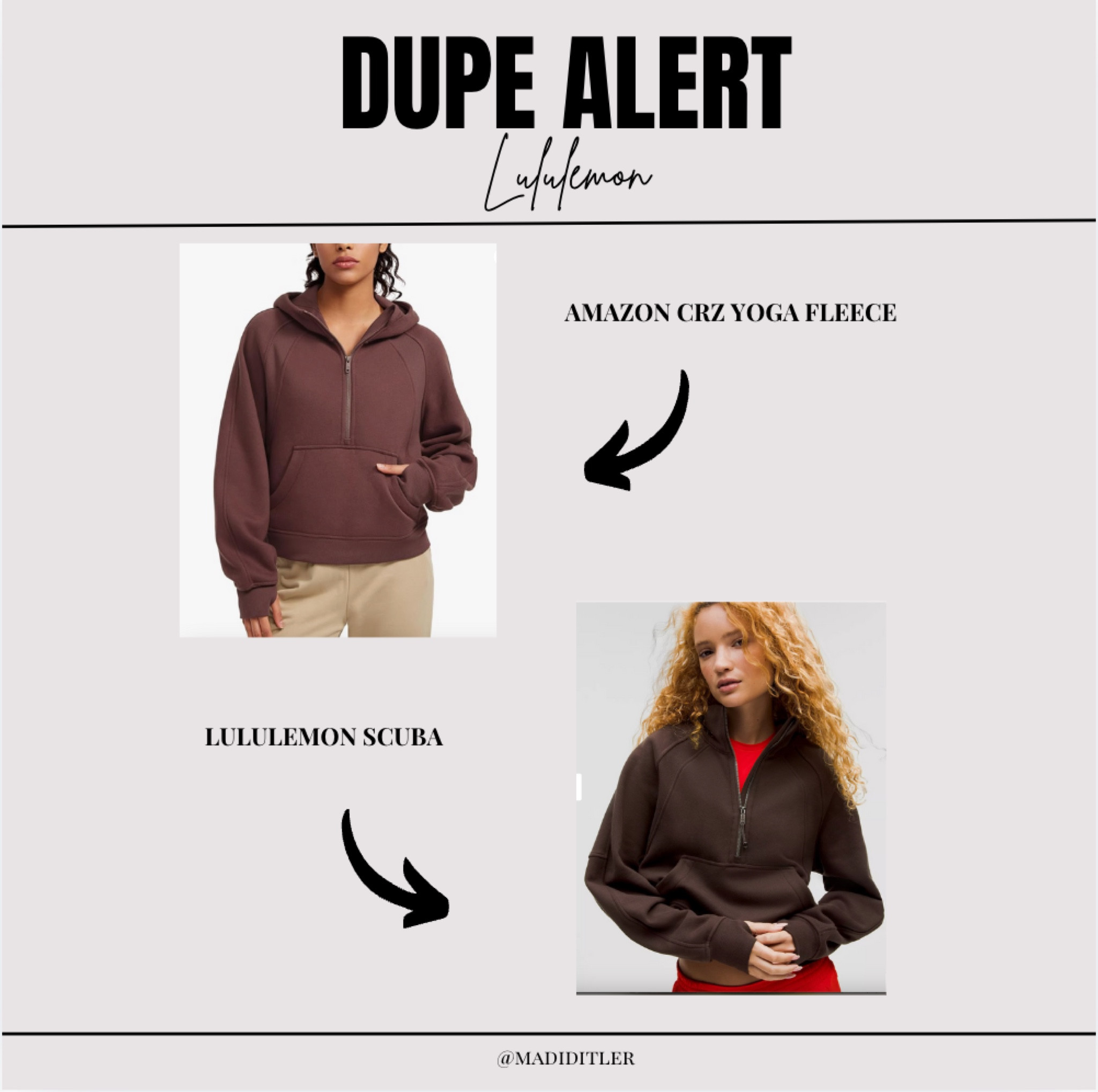 Lululemon DOOP alert 🚨 

#lululemon #dupe #amazon 

#LTKFindsUnder50 #LTKxPrimeDay #LTKStyleTip