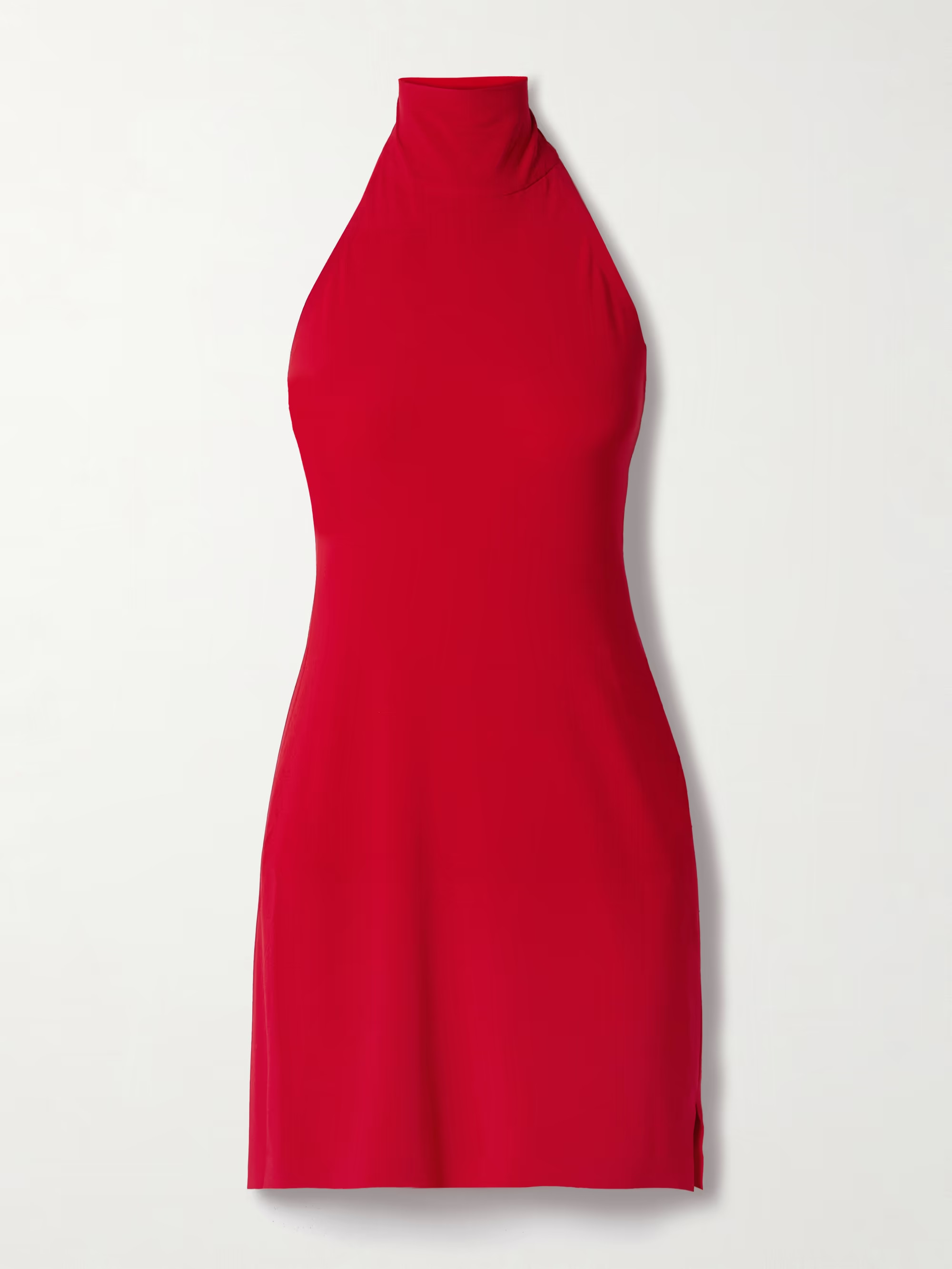 Stretch-jersey halterneck mini dress | NET-A-PORTER (US)