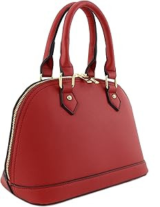 Zip-Around Saffiano Classic Dome Satchel | Amazon (US)