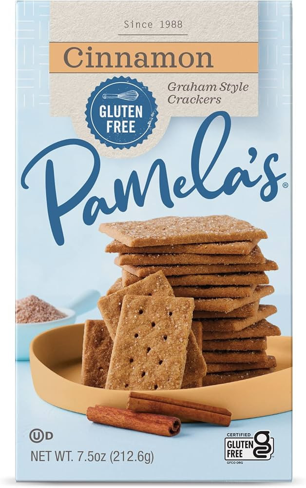 Pamela's Products Gluten Free Graham Crackers, Cinnamon, 7.5 Ounce | Amazon (US)