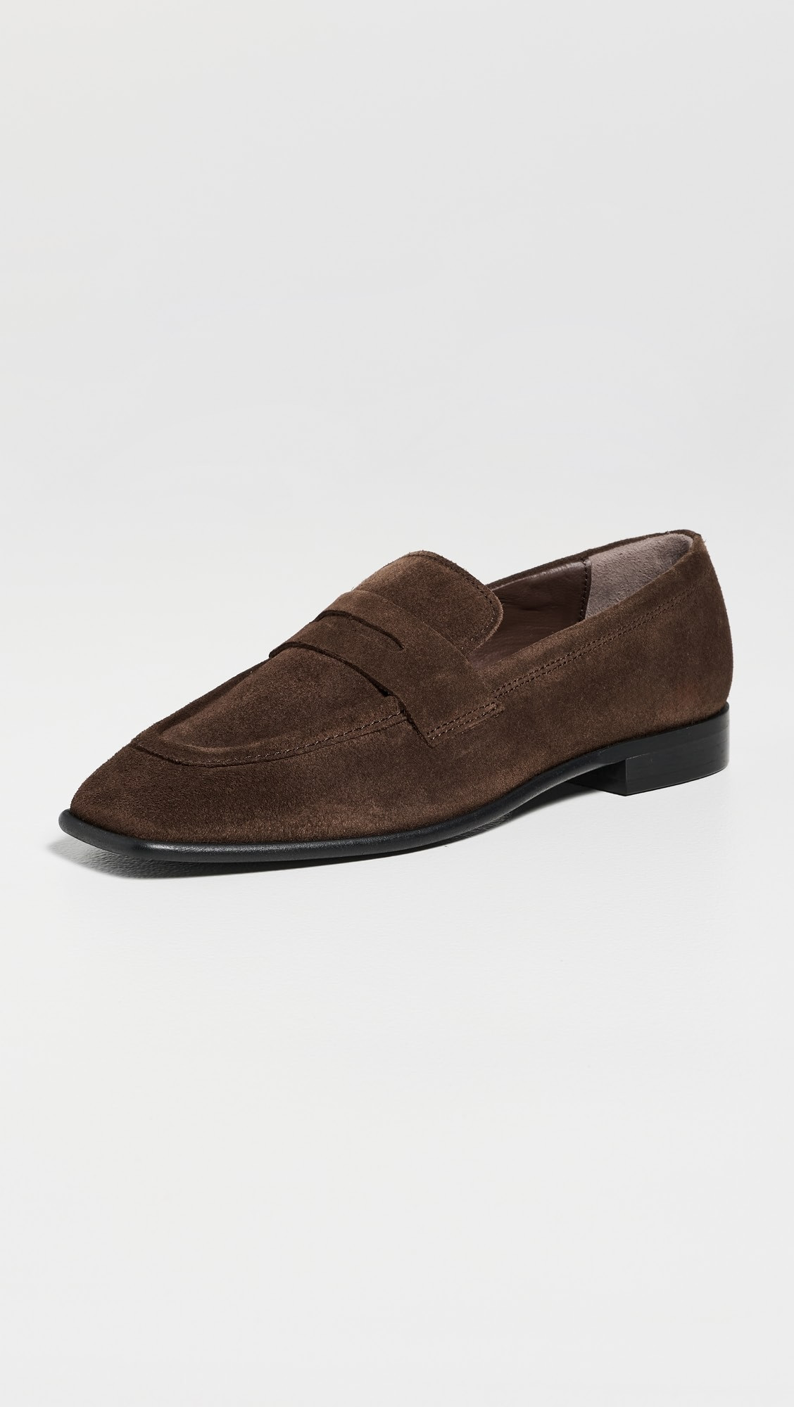 Zaha Suede Leather Loafers | Shopbop