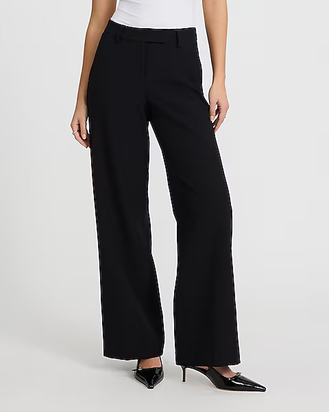 Editor Mid Rise Trouser Pant | Express