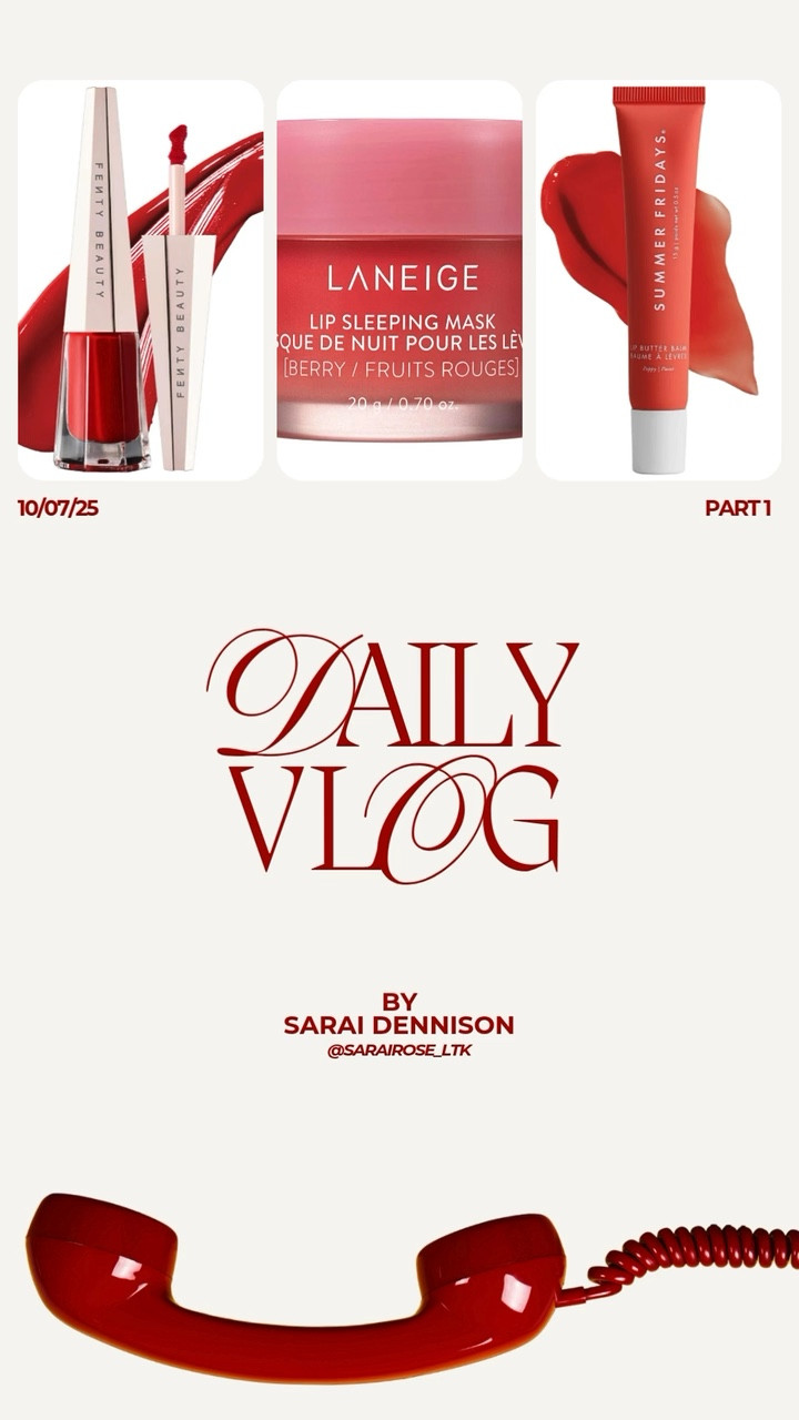 Perfect lips are calling… 💋 And I always answer.

Step 1: Hydrating overnight lip mask 💤 — wake up soft and smooth. Step 2: Pick your favorite gloss 💄 — glossy, plump, and ready to go.

#LipCareRoutine #LTKBeauty #GlossyLips #SkincareToShare #LTKFinds #HydratedLips


#LTKBeauty