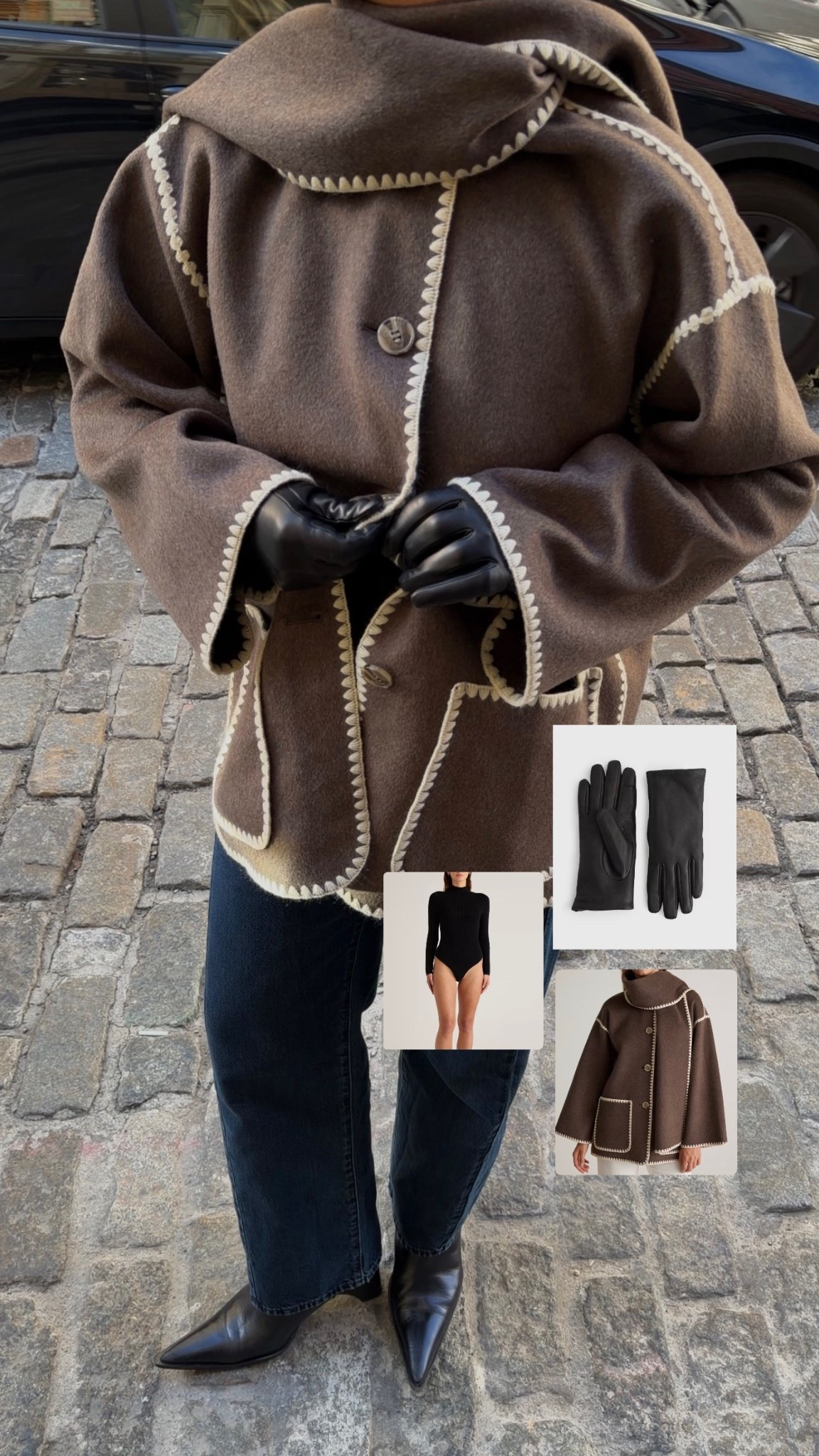 Brainstorming all my winter fits for the next few months ❄️ @onequince #quincepartner