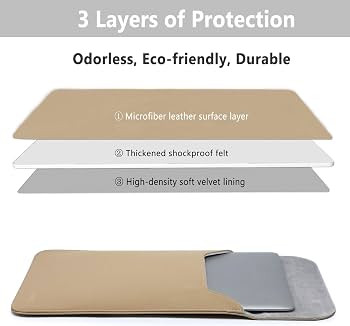 HYZUO 13.3-14 Inch Laptop Sleeve Compatible with MacBook Pro 14 2021 2022 M1 Pro/Max A2442, MacBo... | Amazon (US)