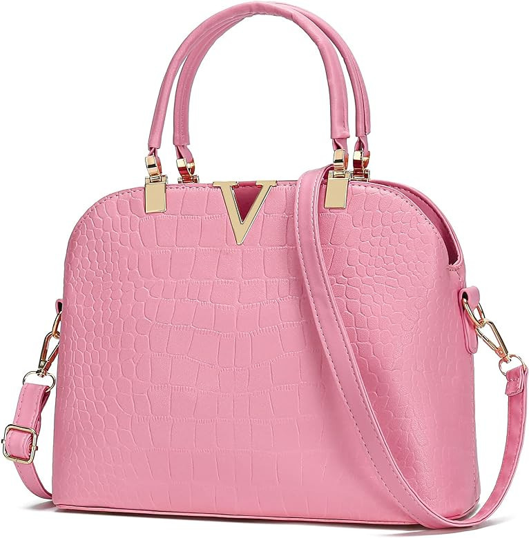 JHVYF Purses for Women Fashion Handbag Ladies Satchel Bags PU Leather Top Handle Shoulder Tote Ba... | Amazon (US)