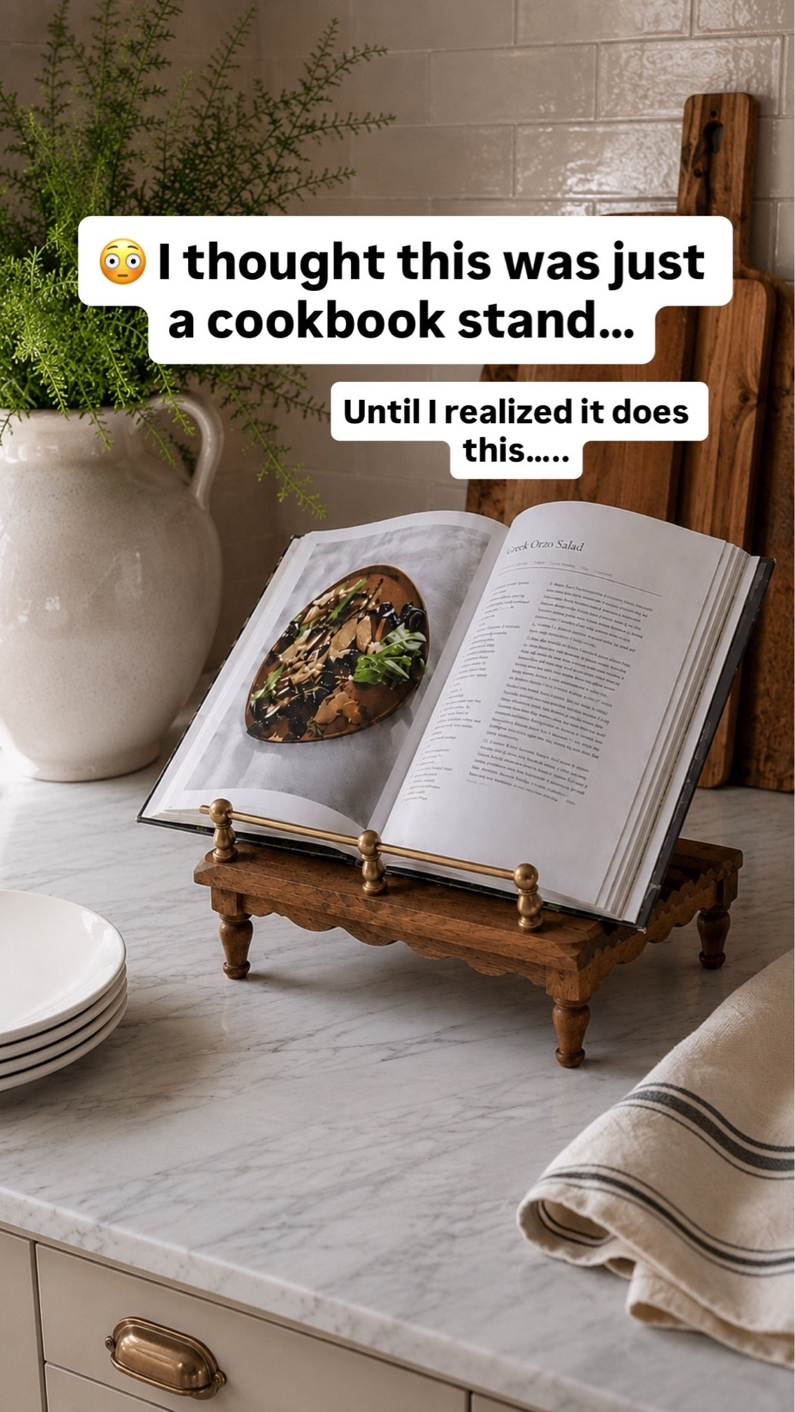 Vintage-Inspired Cookbook Holder + Riser

Home decor, fall decor, new home finds, affordable home decor, luxury for less home finds neutral home decor, cozy home, seasonal decor, interior styling, target home Walmart home Amazon home Target finds Amazon finds Walmart finds, studio McGee style Pottery Barn inspired, modern traditional, classic home decor, transitional style, designer look for less

#LTKHome