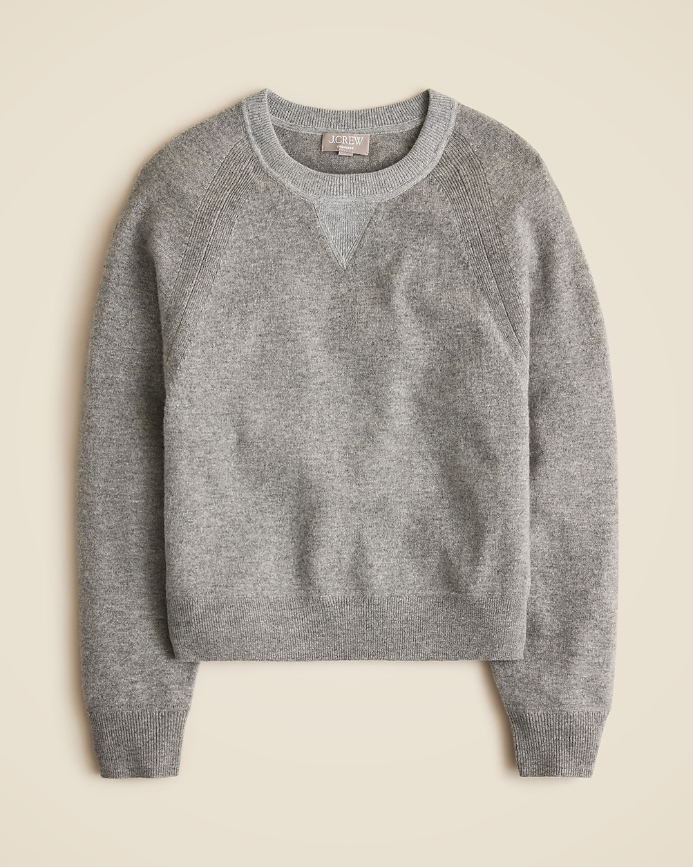 Marled cashmere crewneck sweatshirt | J. Crew US