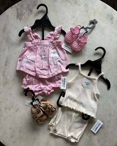 Grabbed for babygirl while at Old Navy.. obsessed with these teeny tiny shoes!! 💕

Baby sets, spring for baby, baby outfits, babygirl style, old navy baby, baby shoes, baby sandals, pink set for babygirl 

#LTKfindsunder50 #LTKbaby #LTKSeasonal