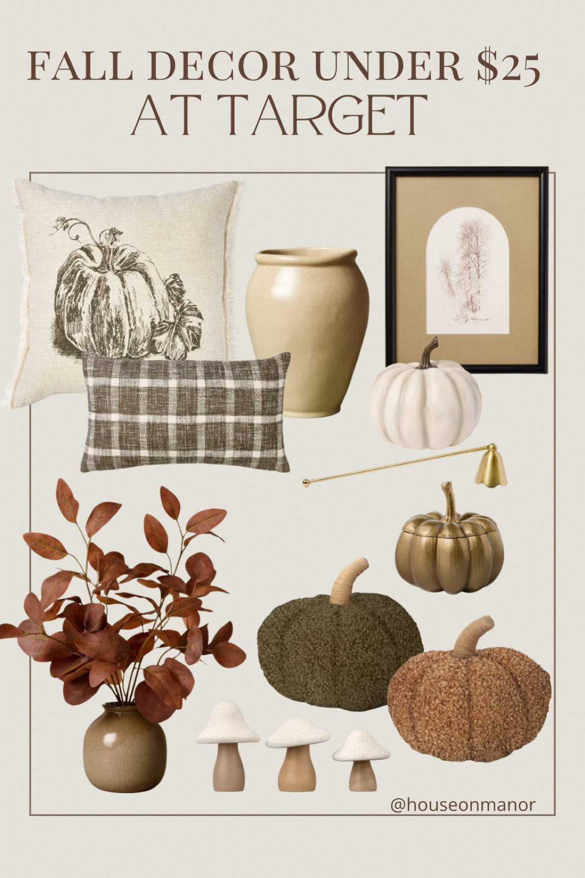 Fall decor favorites at Target for under $25

#LTKSeasonal #LTKHome #LTKFindsUnder50