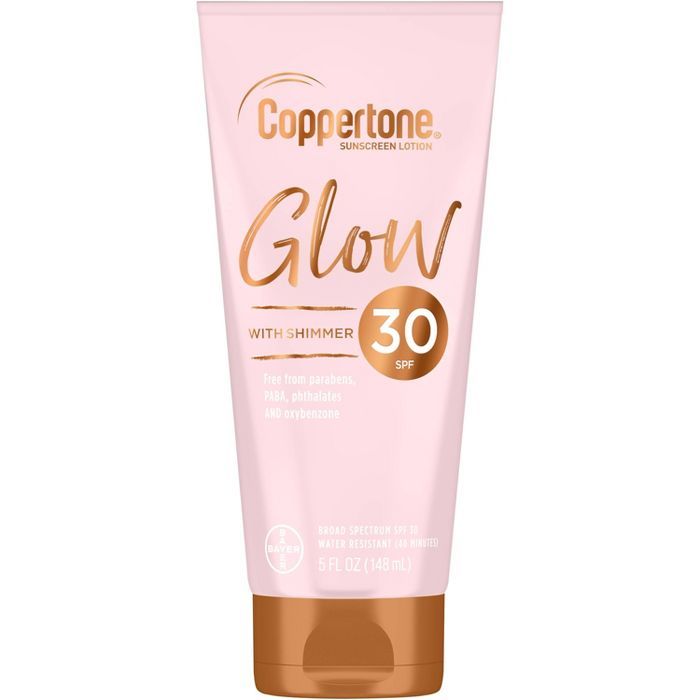 Coppertone Glow With Shimmer Sunscreen Lotion - SPF 30 - 5 fl oz | Target