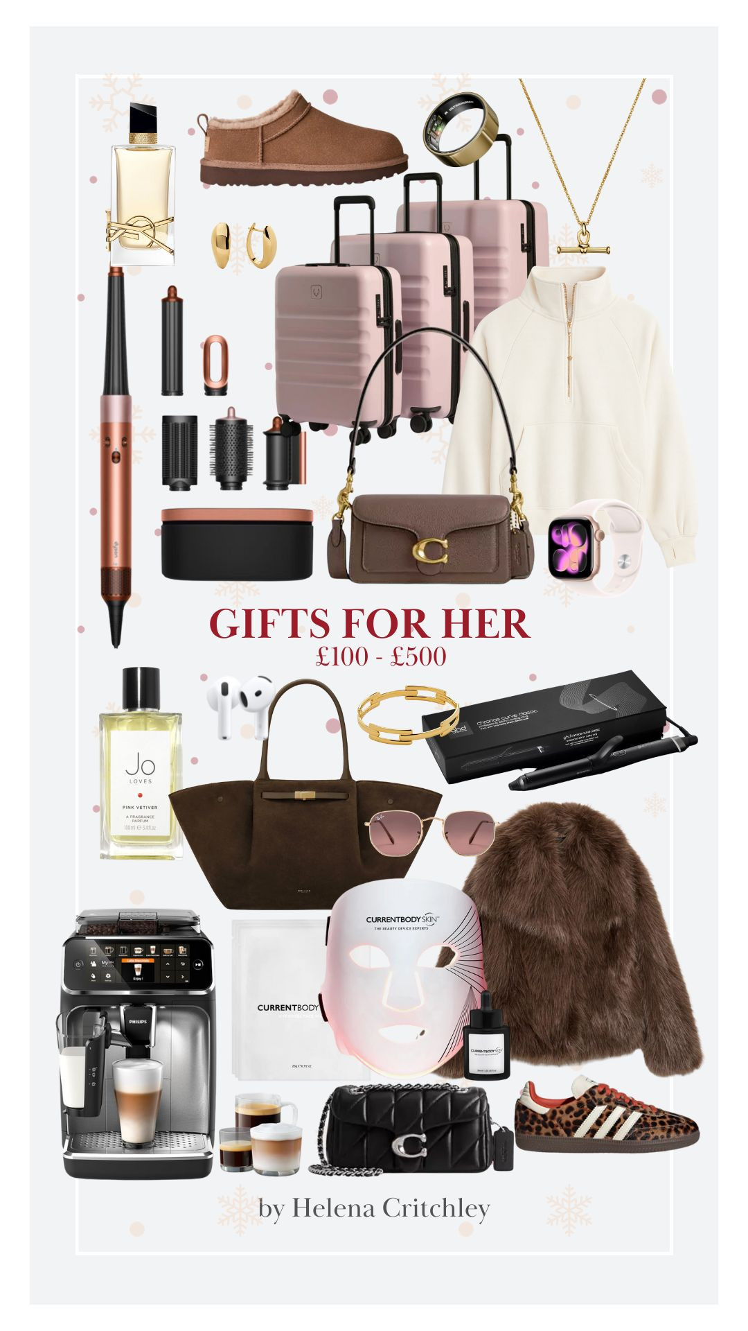 Star Gifts for Her £100-£500 ✨

Gifts for Her, Gifting, Christmas Gifts, Pajamas , Beauty, Perfume, Christmas For Her, Current Body Face Mask, Lululemon Fleece, Dyson Airwrap, Antler Suitcase 

#LTKgiftguide #LTKuk #LTKCyberWeek